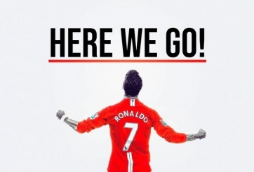 Ronaldo gia nhập Manchester United