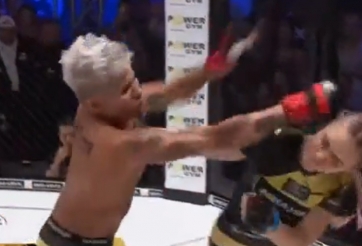 'Búp bê nam' đánh bại nữ võ sĩ xinh đẹp ở trận MMA quái dị nhất thế giới