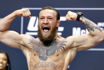 McGregor 'tăng hạng cân', sẵn sàng tái xuất UFC