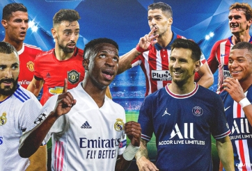 Siêu máy tính chỉ thẳng 8 đội bóng tiến vào tứ kết Cúp C1