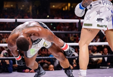 YouTuber tung 'một đấm ăn liền', khiến cựu vương UFC đổ gục bất tỉnh