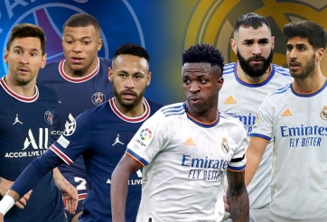Xem trực tiếp PSG vs Real Madrid - Cúp C1 ở đâu? Kênh nào?