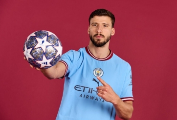 Ruben Dias: 'Man City mới là ông vua phòng ngự' tại châu Âu