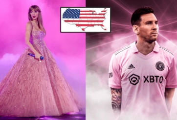 Messi 'đặt mình' ngang hàng với huyền thoại âm nhạc nước Mỹ về độ 'hot'