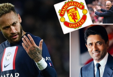 Erik Ten Hag lên tiếng về hợp đồng của Neymar với Man United