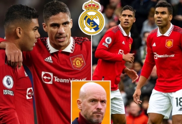 Sau Casemiro và Varane, Erik Ten Hag 'lại chốt' thêm một sao Real
