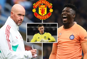 Bó tay vụ Onana, Erik Ten Hag 'quay xe' chốt người quen thay thế