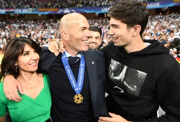 Theo Zidane chính thức ký hợp đồng với Real Madrid