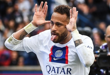 Neymar lập cú đúp, PSG thắng tưng bừng