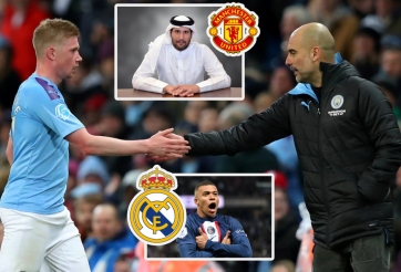 Tin chuyển nhượng tối 6/8: Pep và De Bruyne rời Man City, MU có chủ mới