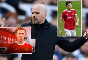Chuyển nhượng MU 14/8: Ten Hag 'ôm hận' vì Maguire, đã xong vụ De Jong tới Old Trafford