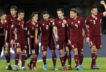 Chiến thắng kịch tính, Latvia giành 3 điểm đầu tiên tại Vòng loại Euro 2024