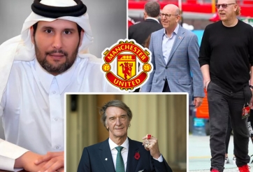 Sheikh Jassim rút lui, tập đoàn INEOS của Sir Jim Ratcliffe sẽ tiếp quản MU