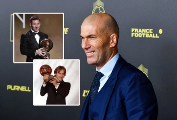 Zidane chọn chủ nhân Quả bóng vàng cùng tuyên bố không ai ngờ
