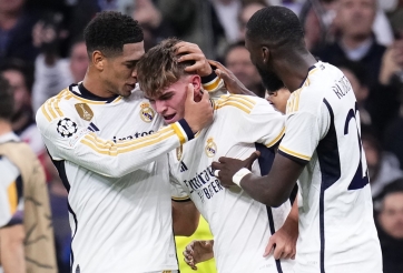 Áp đảo tuyệt đối, Real hiên ngang trở lại vị trí số 1 La Liga sau vòng 15