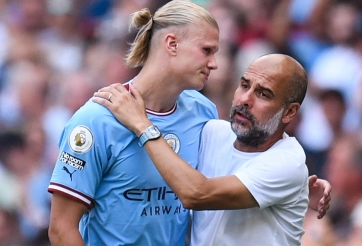 Pep Guardiola báo tin không vui về chấn thương của Haaland