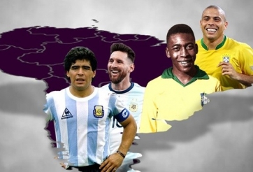 Top 5 ngôi sao Nam Mỹ ghi bàn ở châu Âu: Con số đáng kinh ngạc