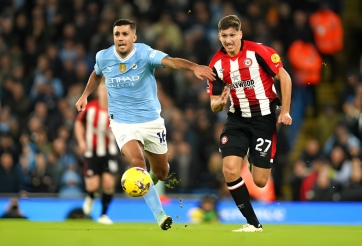 Man City thắng tối thiểu, áp sát ngôi đầu BXH Ngoại hạng Anh