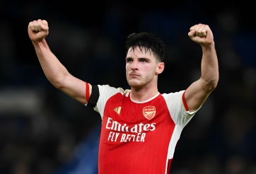 CHÍNH THỨC: Declan Rice nhận giải thưởng cầu thủ xuất sắc nhất năm