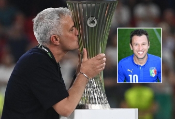 Huyền thoại Antonio Cassano khẳng định sự thật đáng buồn về Jose Mourinho