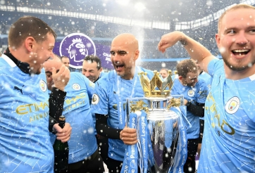 Man City được trả tiền thưởng vô địch Ngoại hạng Anh sớm 6 vòng đấu