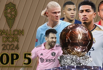 Cuộc đua Quả bóng vàng 2024: Top 1 xứng đáng, Messi vẫn có vị trí rất cao