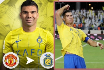 Ronaldo lần đầu nói về việc tái ngộ Casemiro tại Al Nassr