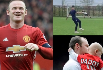 Con trai Rooney tạo cơn sốt tại MU, sẵn sàng được gọi lên đội 1 sớm