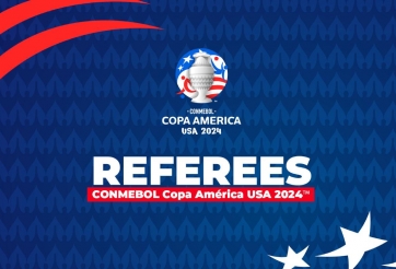 Danh sách trọng tài được triệu tập tại Copa America 2024