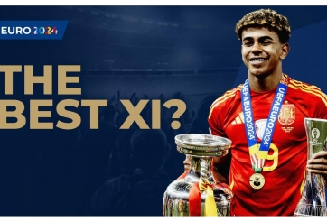 CHÍNH THỨC: UEFA công bố đội hình tiêu biểu Euro 2024