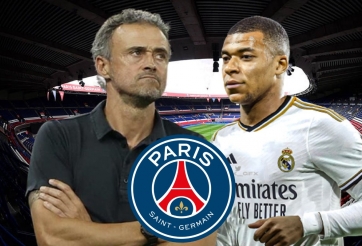 Đến PSG được 1 tháng, HLV Enrique đã tính ra đi vì vụ Mbappe