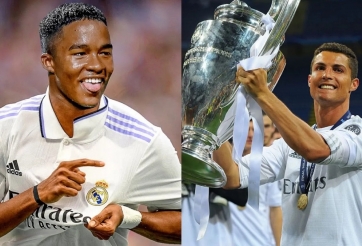 Vẫn là Ronaldo lấy cảm hứng cho tân binh Real Madrid lựa chọn số áo