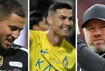 Rooney ủng hộ 'bóng đá thuần túy' của Hazard khi so với Ronaldo