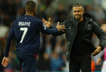 Luis Enrique bị tố không ưa Kylian Mbappe