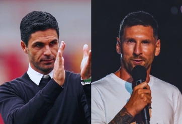 Messi đến Inter Miami, MLS nhanh chóng bị Arsenal 'dội gáo nước lạnh'