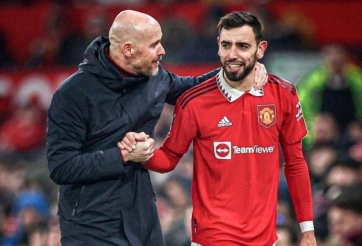 Erik ten Hag tiết lộ lý do chọn Bruno Fernandes làm đội trưởng MU