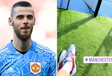 Tiếp sức MU, De Gea quay trở lại Manchester