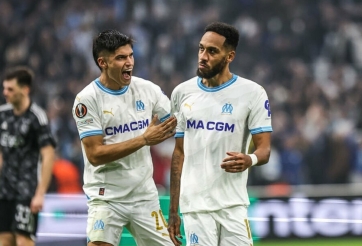 Aubameyang lập hattrick, Marseille giành vé đi tiếp tại cúp C2 với ngôi đầu bảng B