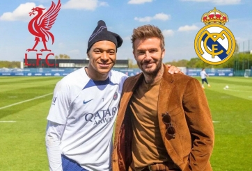 Beckham trực tiếp nói chuyện với Mbappe trước tin đồn tương lai