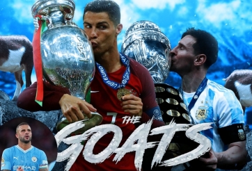 Kyle Walker chỉ thẳng người duy nhất cùng 'GOAT' với Ronaldo và Messi