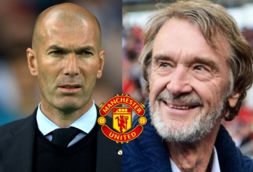 Rõ mong muốn Ratcliffe, Zidane thay Ten Hag tại MU
