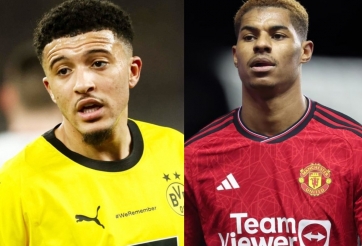 Sancho gửi tin nhắn cho Rashford sau khi MU đại thắng Liverpool