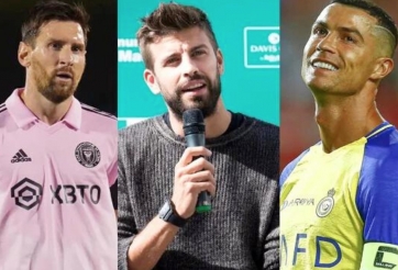 Pique tiết lộ suy nghĩ của Messi về Ronaldo trong những ngày đỉnh cao nhất