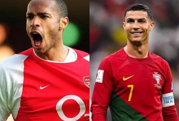 Thierry Henry hạ thấp Ronaldo