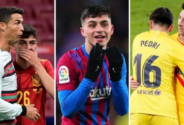 Pedri trả lời đơn giản ai là GOAT giữa Messi và Ronaldo