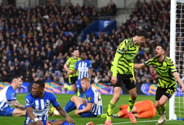 Chiến thắng 3 sao, Arsenal tạm vươn lên vị trí đầu bảng Ngoại hạng Anh