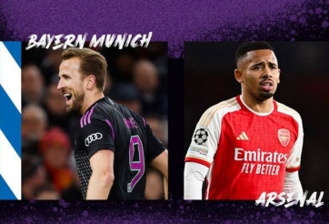 Xem trực tiếp Bayern Munich vs Arsenal kênh nào, ở đâu?