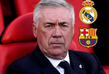 Ancelotti phát biểu trước El Clasico, khen 2 sao Barca