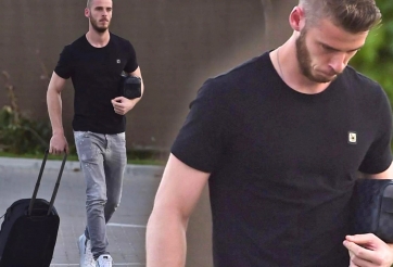 De Gea tập luyện tại câu lạc bộ Anh