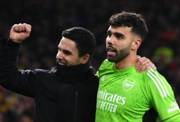 Arteta khen ngợi màn trình diễn của Arsenal, yêu thích cách Raya chơi bóng